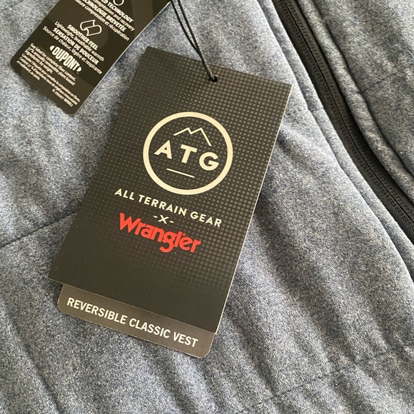 All Terrain Gear x Wrangler Reversible Classic Vest Insulation Isolation Size XL - Picture 5 of 10